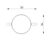 40014_Kosz na śmieci Basic_rzut