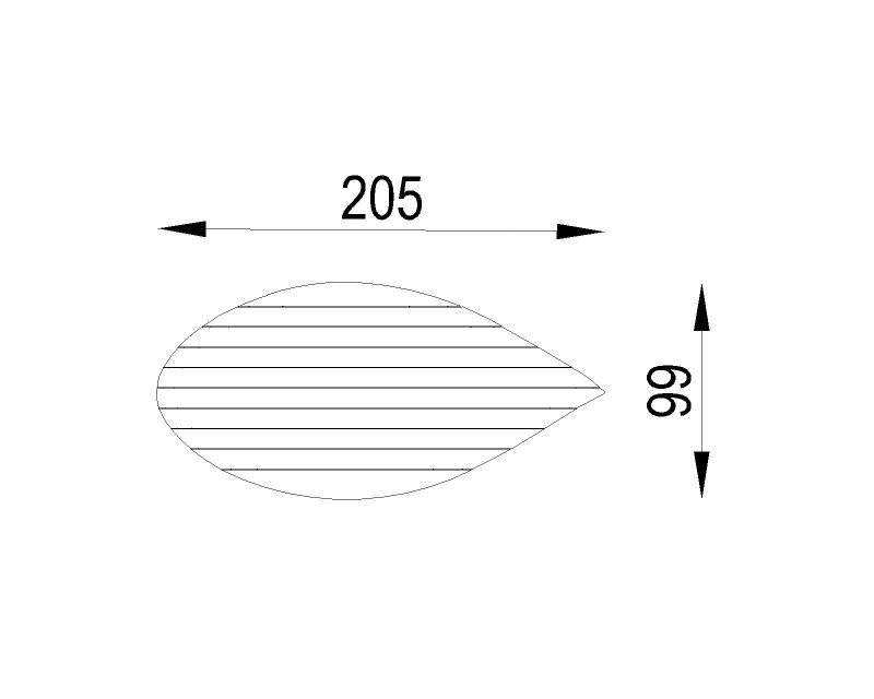 Ławka LEAF 03 - obrazek 2
