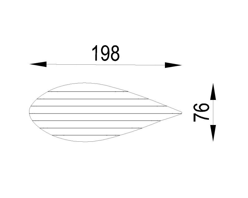 Ławka LEAF 02 - obrazek 2