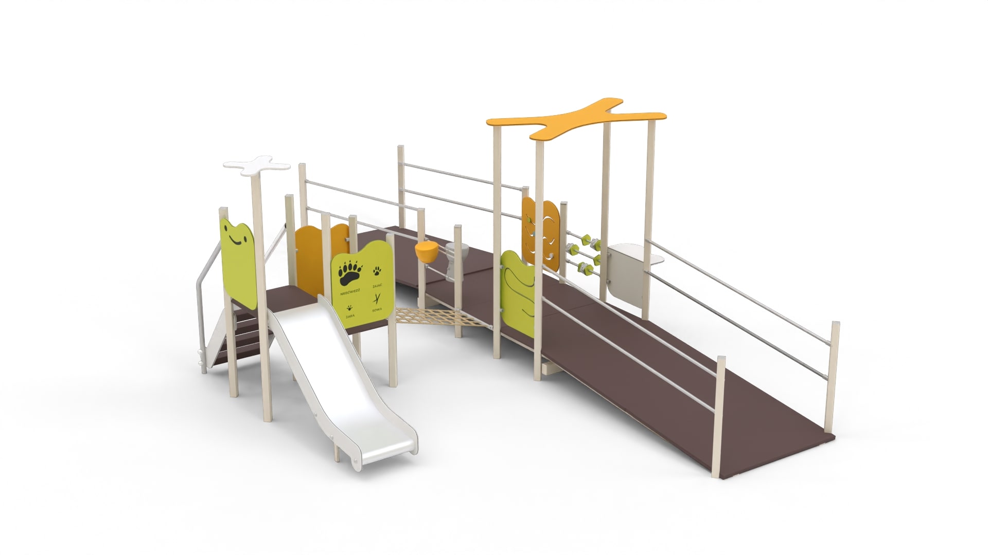 Integracyjny plac zabaw do przedszkola NOLMO