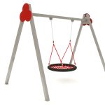 10031M_GRY Huśtawka Bocianie Gniazdo