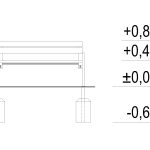 40001_2D_Ławka Lambda 5_widok