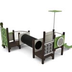 Zestaw Mateuszek Reco_brązdrewno_zielony