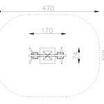 SAN609_Combi 5 – Chest Back 2 seats_rzut