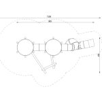 96604AM_2D_Twin Tower_rzut