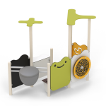 Domek Zabawowy_żółto-limonkowy