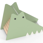 NOSC01V_Nook Slide Coccodrillo_miętowy