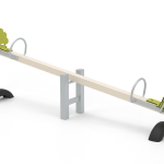 10018-5 Ważka z oparciem z oponami_belka kremowa_limonka